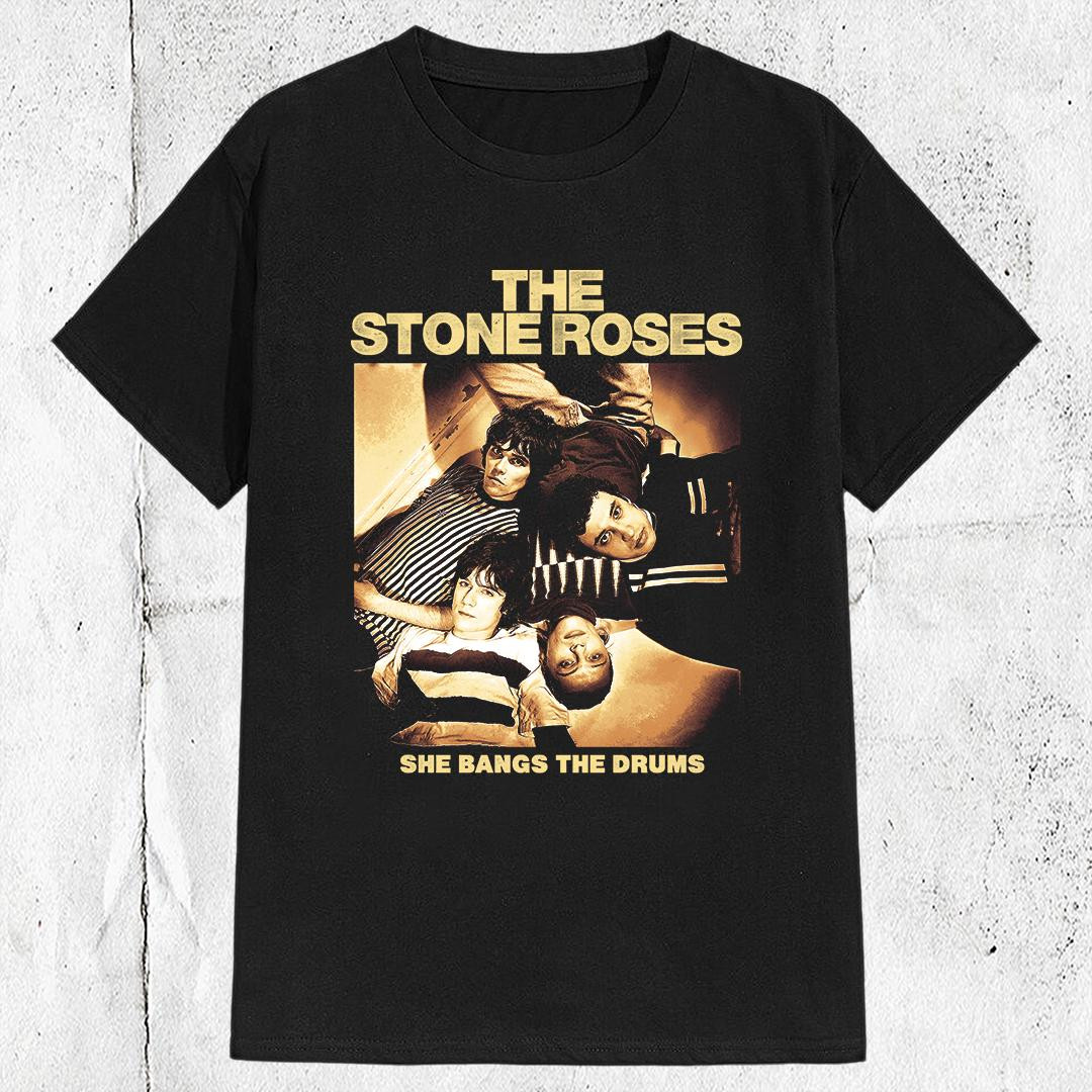 80s 90s The Stone Roses Band Faded T-shirt