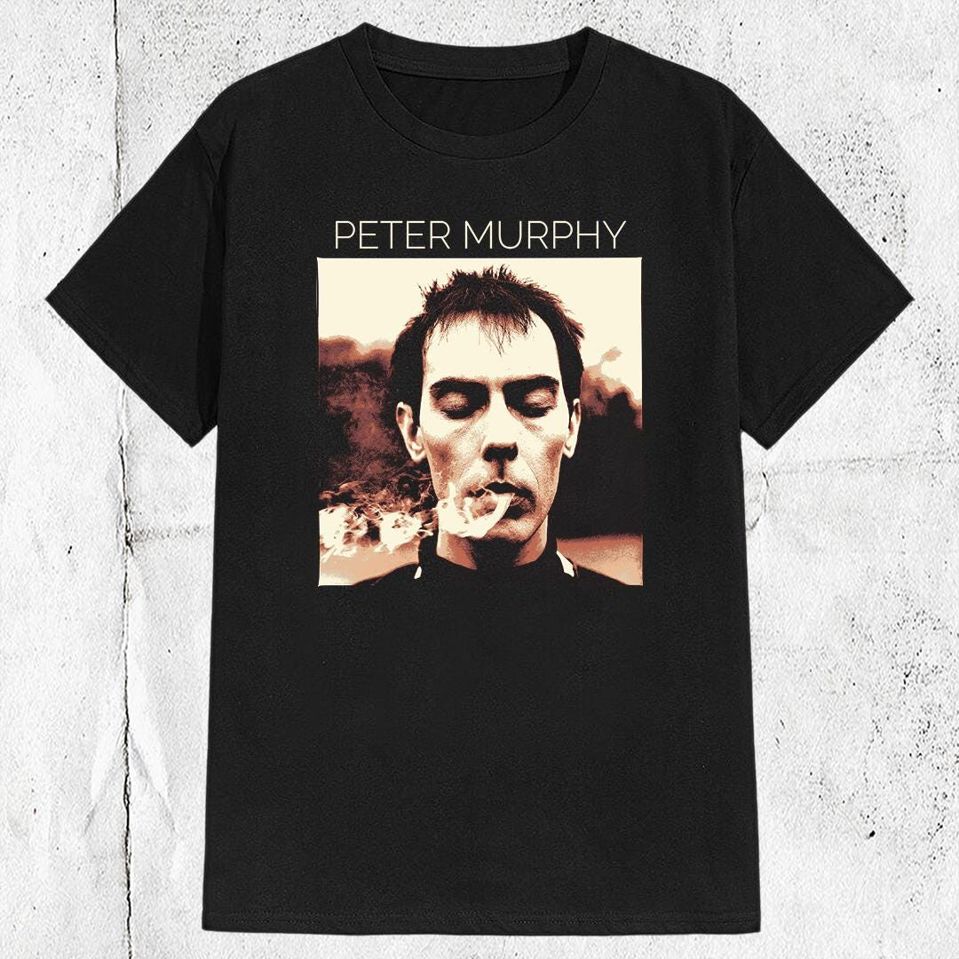 Peter Murphy SInger Bauhaus Band T-shirt